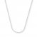 Wheat Chain Necklace 14K White Gold 20" Length