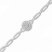 Diamond Bracelet 1/3 ct tw Round-cut Sterling Silver 7.25"