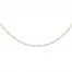 Station Choker Necklace 14K Two-Tone Gold