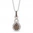 Le Vian Diamond Necklace 3/4 ct tw 14K Two-Tone Gold 18"