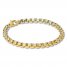 Men's Box Chain Bracelet Stainless Steel/Ion Plating 8.5"