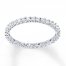 Diamond Eternity Ring 1/2 ct tw Round-cut 14K White Gold