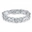 Men's Bracelet Diamond Accents Stainless Steel