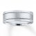 Wedding Band 10K White Gold 7mm