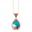 Le Vian Aquaprase Necklace Topaz & Quartz 14K Strawberry Gold