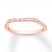 Diamond Wedding Band 1/5 ct tw Round-cut 14K Rose Gold