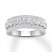 Diamond Anniversary Band 1-1/6 ct tw Round-cut 14K White Gold