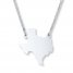 Texas State Necklace Sterling Silver