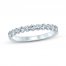 Diamond Anniversary Band 1/2 ct tw Round-Cut 18K White Gold