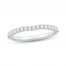 The Kiss Diamond Wedding Band 1/3 ct tw Round-cut Platinum