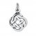 Celtic Knot Charm Sterling Silver