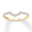 Diamond Wedding Band 1/5 ct tw Round-cut 14K Yellow Gold