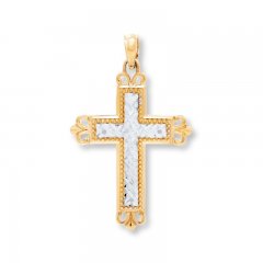 Cross Pendant 14K Yellow Gold