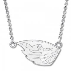 Oregon State University Necklace Sterling Silver