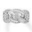 Diamond Anniversary Band 1 ct tw Round-cut 14K White Gold