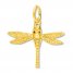 Dragonfly Charm 14K Yellow Gold