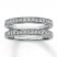 Diamond Wedding Bands 1/3 ct tw Round-cut 14K White Gold