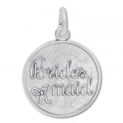 Bridesmaid Charm Sterling Silver