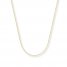 Cable Chain Necklace 14K Yellow Gold 24" Length