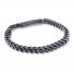 Men's Foxtail Bracelet Stainless Steel 9" Length