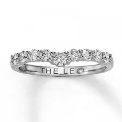 Previously Owned Leo Diamond Ring 1/2 ct tw 14K White Gold