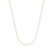 Cable Chain Necklace 14K Yellow Gold 16" Length