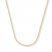 Wheat Chain Necklace 14K Yellow Gold 24" Length