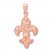 Fleur de Lis Charm 14K Rose Gold