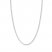 18" Textured Rope Chain 14K White Gold Appx. 1.8mm