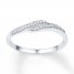 Diamond Ring 1/10 ct tw Round-cut 10K White Gold