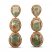 Le Vian Creme Brulee Aquaprase Earrings 2-3/4 ct tw Diamonds 14K Strawberry Gold