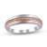 Diamond Wedding Band 1/15 ct tw 10K Two-tone Gold