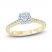 Monique Lhuillier Bliss Diamond Engagement Ring 1-1/3 ct tw Round-cut 18K Two-Tone Gold