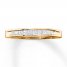 Diamond Wedding Band 1/4 ct tw Princess-cut 14K Yellow Gold