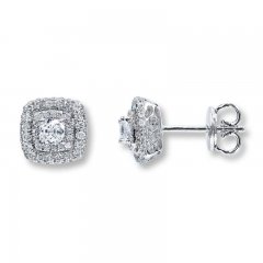 Neil Lane Earrings 1 ct tw Diamonds 14K White Gold