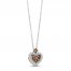 Le Vian Diamond Heart Necklace 1/4 ct tw 14K Vanilla Gold 18"