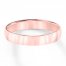 Wedding Band 10K Rose Gold 4mm