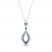 Le Vian Sapphire Necklace 14K Vanilla Gold 18"