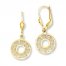 Filigree Earrings 14K Yellow Gold