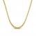 Infinity Necklace 14K Yellow Gold 18"