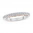 Adrianna Papell Diamond Wedding Band 1/4 ct tw 14K Two-Tone Gold