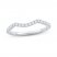 The Kiss Diamond Wedding Band 1/4 ct tw Round-cut Platinum