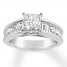 Diamond Engagement Ring 1-7/8 ct tw 14K White Gold