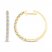 Diamond Hoop Earrings 1 ct tw 10K Yellow Gold