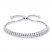 Diamond Bolo Bracelet 1/5 ct tw Round-cut Sterling Silver