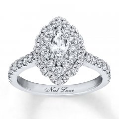 Neil Lane Engagement Ring 1-1/8 ct tw Diamonds 14K White Gold