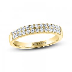 THE LEO Diamond Anniversary Band 3/8 ct tw Round-cut 14K Yellow Gold