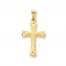 Cross Charm 14K Yellow Gold