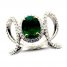 Le Vian Couture Emerald Ring 5/8 ct tw Diamonds 18K Two-Tone Gold