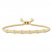 Bamboo Bolo Bracelet 10K Yellow Gold